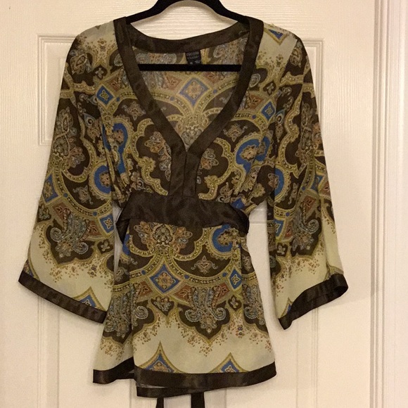 Nicole by Nicole Miller Tops - Nicole Miller Boho Top